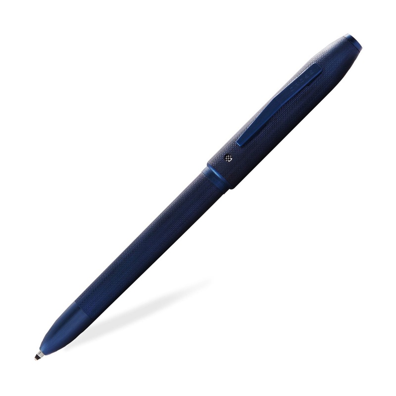 Cross Tech4 Multifunction Ball Pen - Textured Blue PVD