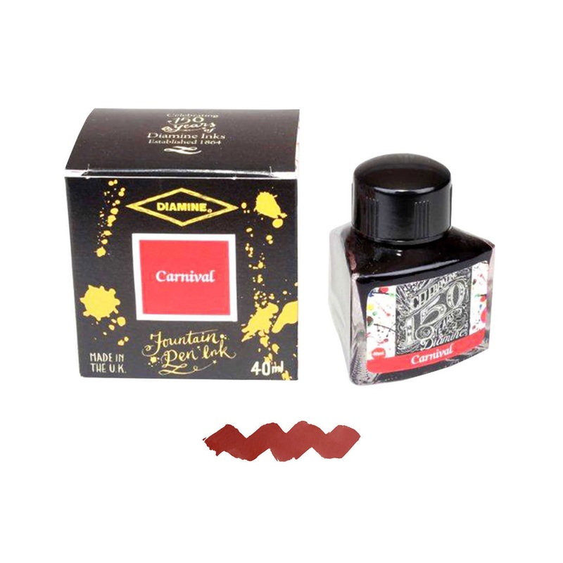 Diamine 150th Anniversary Ink Bottle, Carnival - 40ml