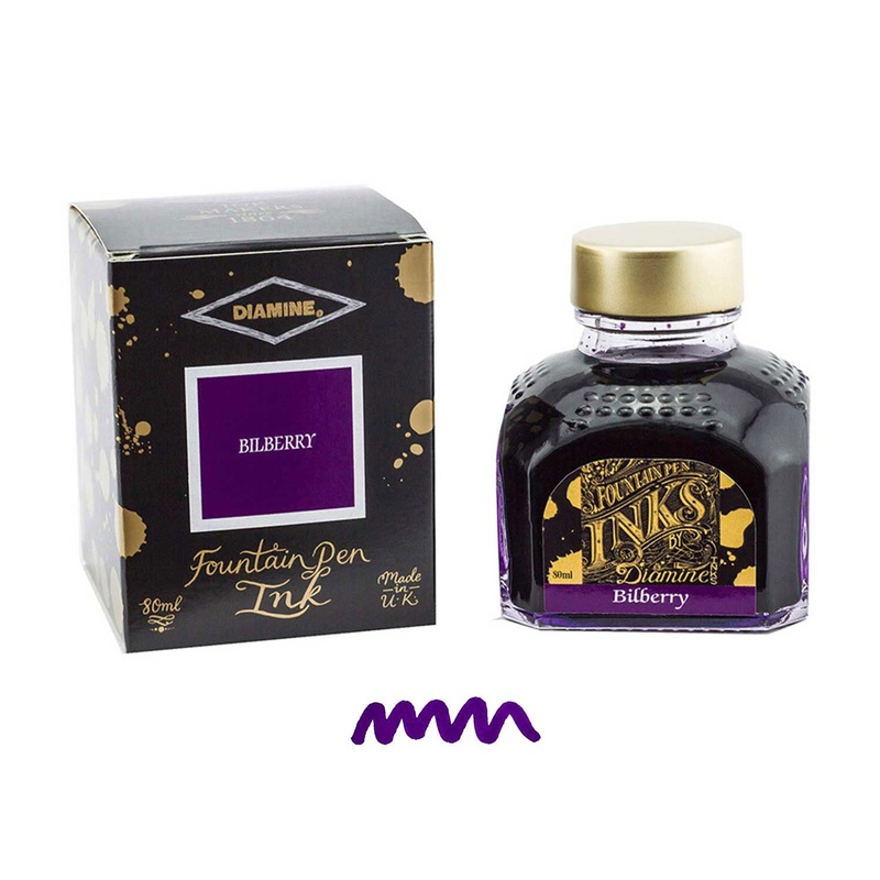 Diamine Bilberry Ink Bottle - 80ml