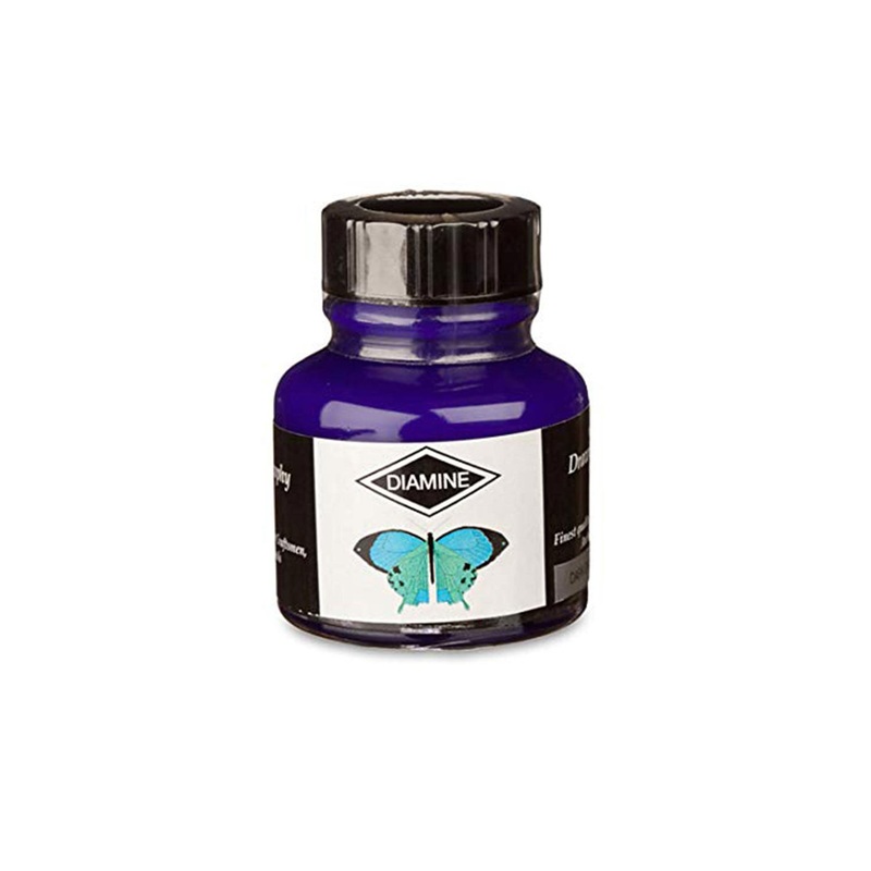 Diamine Calligraphy & Drawing Acrylic Ink Bottle, Dark Orchid - 30ml