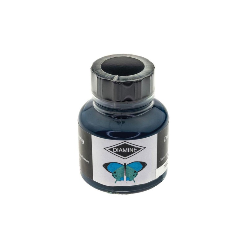 Diamine Calligraphy & Drawing Acrylic Ink Bottle, Teal - 30ml