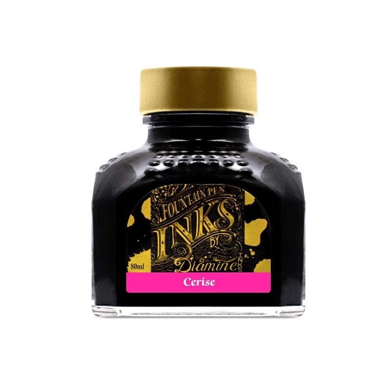 Diamine Cerise Ink Bottle - 80ml