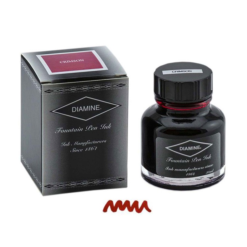 Diamine Crimson Ink Bottle - 30ml