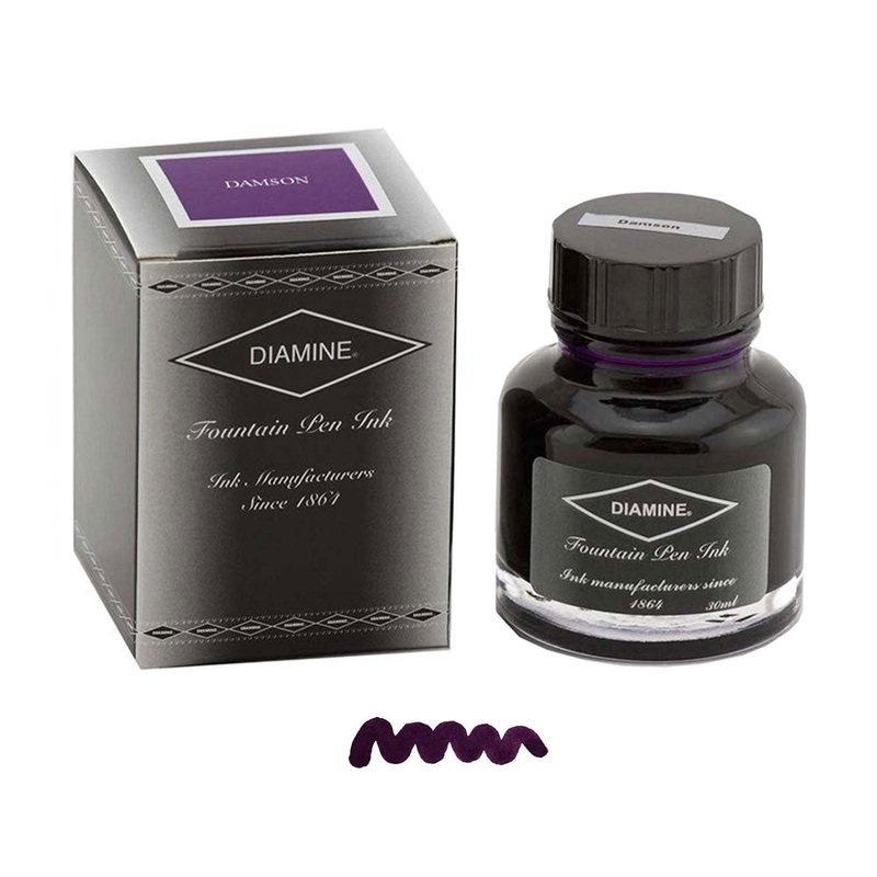 Diamine Damson Ink Bottle - 30ml