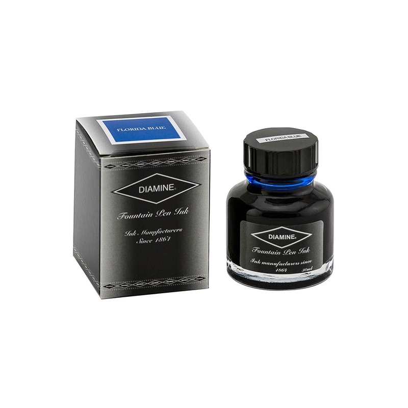 Diamine Florida Blue Ink Bottle - 30ml