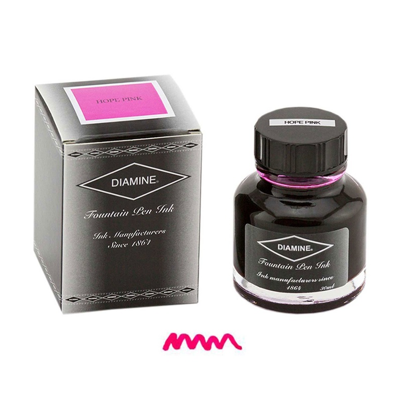 Diamine Hope Pink Ink Bottle - 30ml