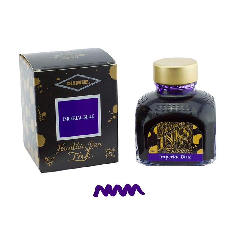 Diamine Imperial Blue Ink Bottle - 80ml