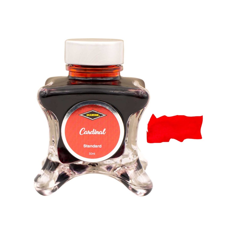 Diamine Inkvent Standard Ink Bottle, Cardinal - 50ml