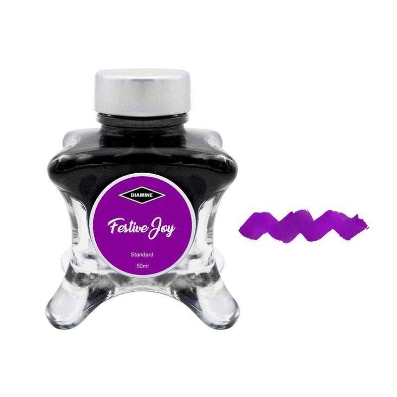 Diamine Inkvent Standard Ink Bottle, Festive Joy - 50ml