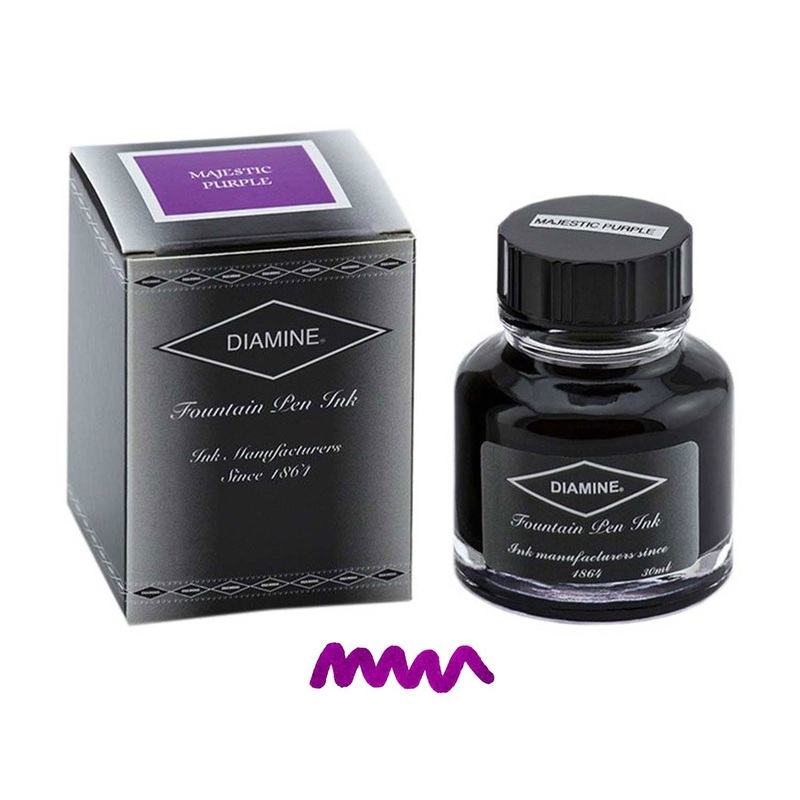 Diamine Majestic Purple Ink Bottle - 30ml
