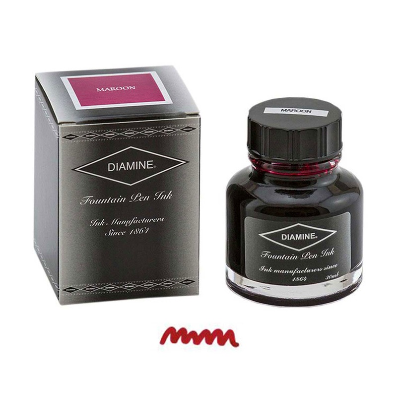 Diamine Maroon Ink Bottle - 30ml