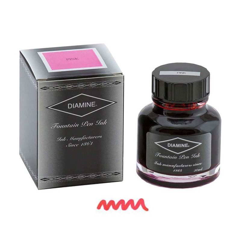 Diamine Pink Ink Bottle - 30ml