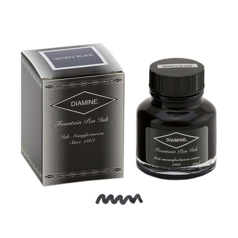 Diamine Quartz Black Ink Bottle - 30ml