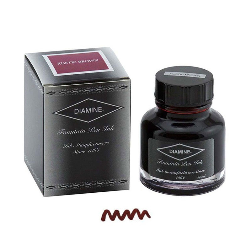 Diamine Rustic Brown Ink Bottle - 30ml