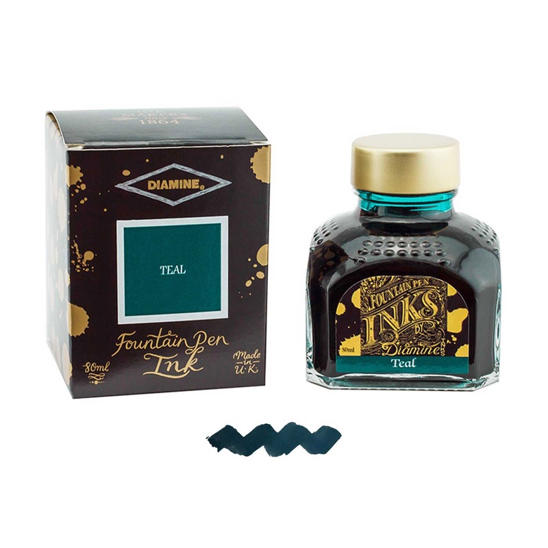 Diamine Teal Ink Bottle - 80ml