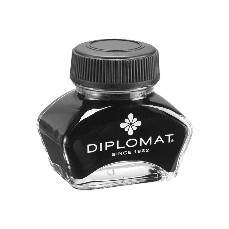 Diplomat Ink Bottle, Black - 30ml