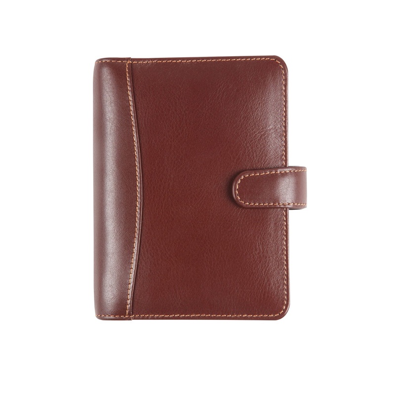 Elan 2025 Personal Leather Organizer - Brown
