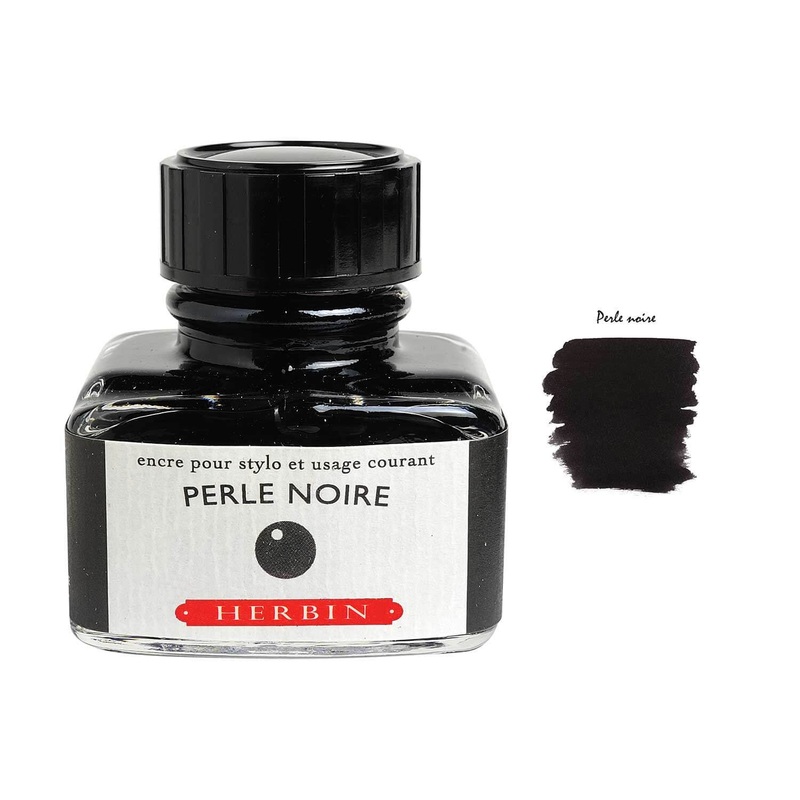 J. Herbin Perle Noire Ink Bottle - 30ml