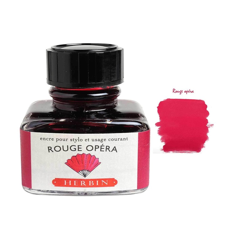 J. Herbin Rouge Opera Ink Bottle - 30ml