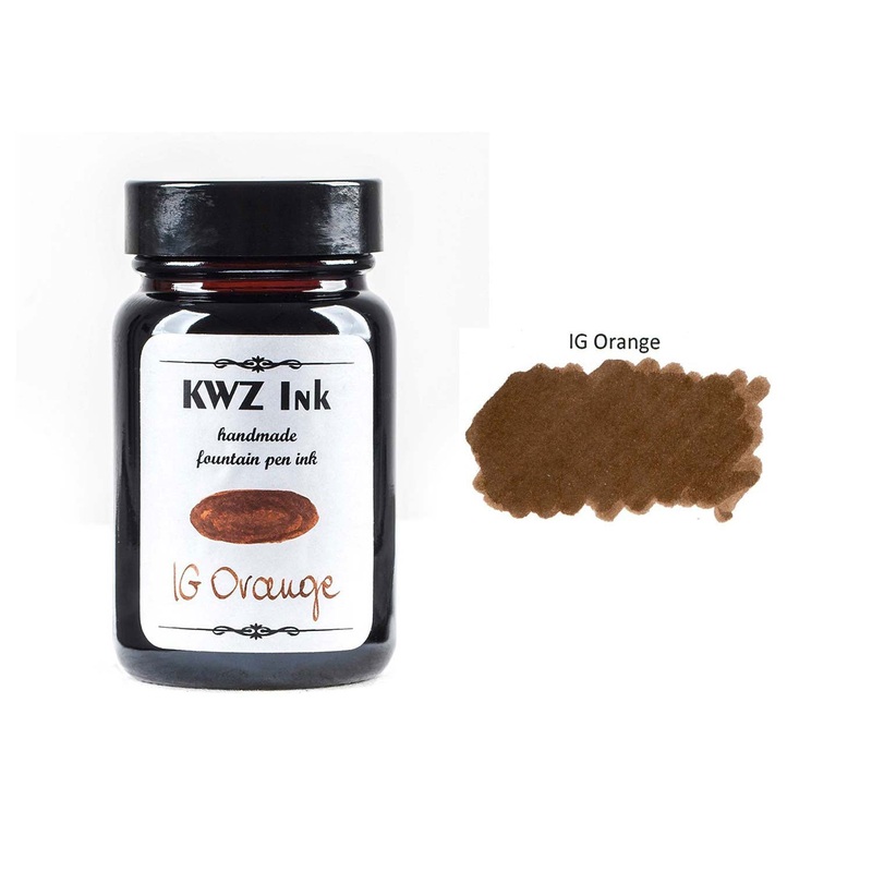 KWZ Iron Gall Mandarin Ink Bottle - 60ml