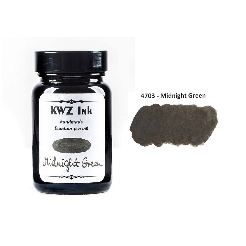 KWZ Standard Midnight Green Ink Bottle - 60ml