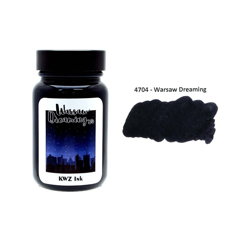 KWZ Standard Warsaw Dreaming Ink Bottle, Black  - 60ml