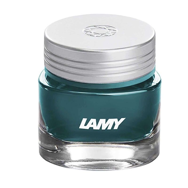 Lamy T53 Crystal Amazonite Ink Bottle, Ocean Blue - 30ml