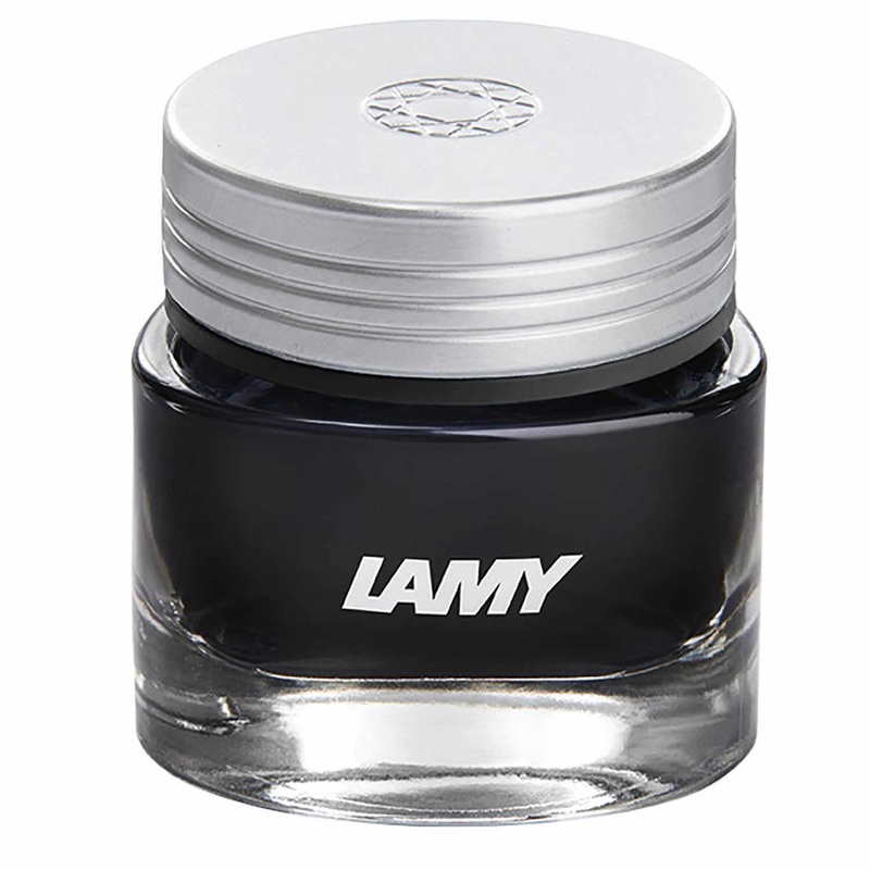 Lamy T53 Crystal Obsidian Ink Bottle, Deep Black - 30ml