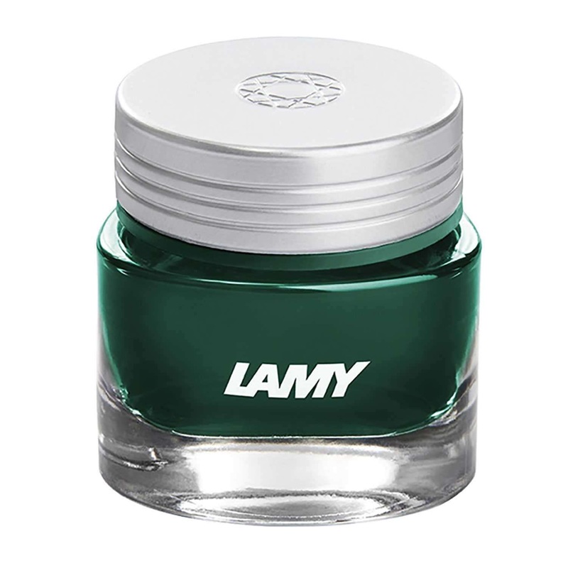 Lamy T53 Crystal Peridot Ink Bottle, Dark Green - 30ml