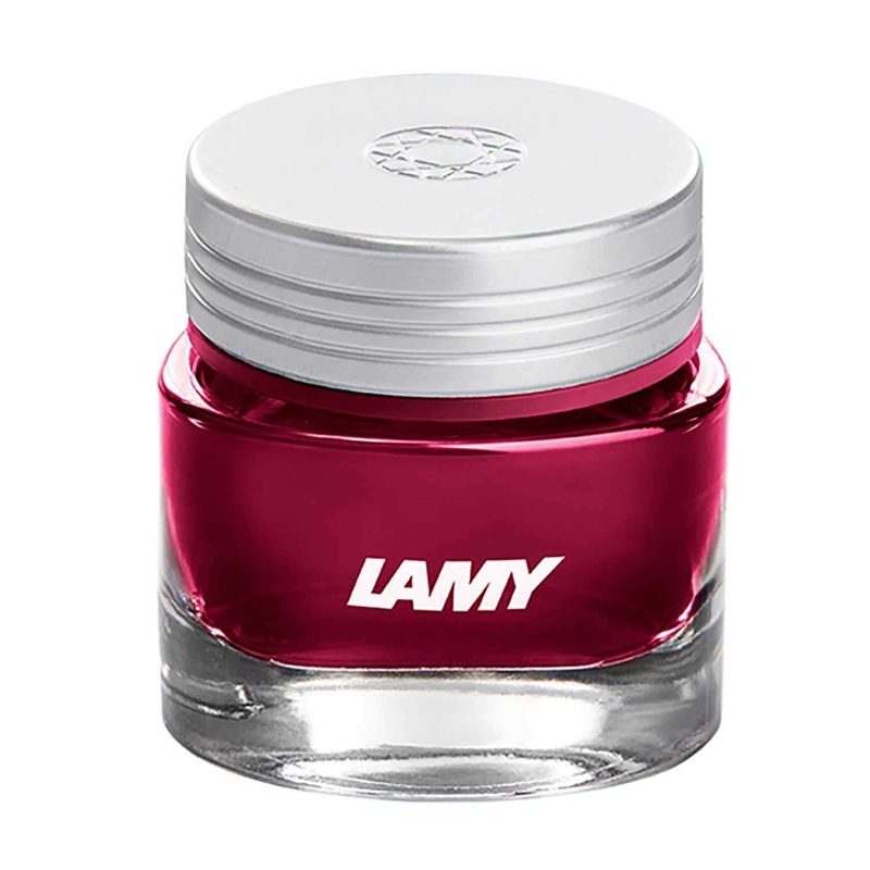 Lamy T53 Crystal Ruby Ink Bottle, Wine Red - 30ml