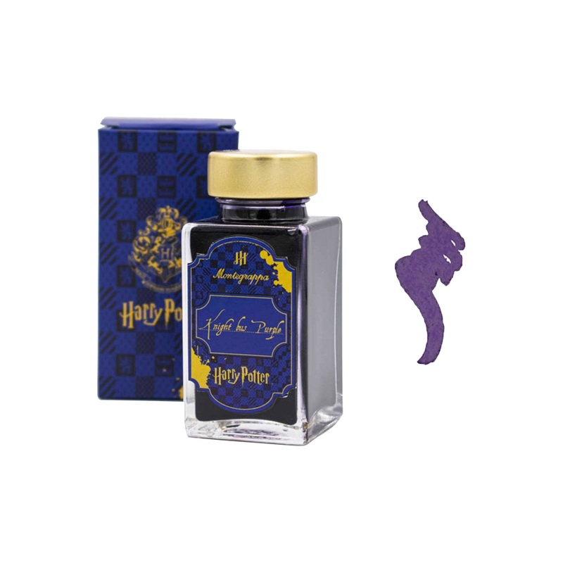 Montegrappa Harry Potter Knight Bus Ink Bottle, Purple - 50ml