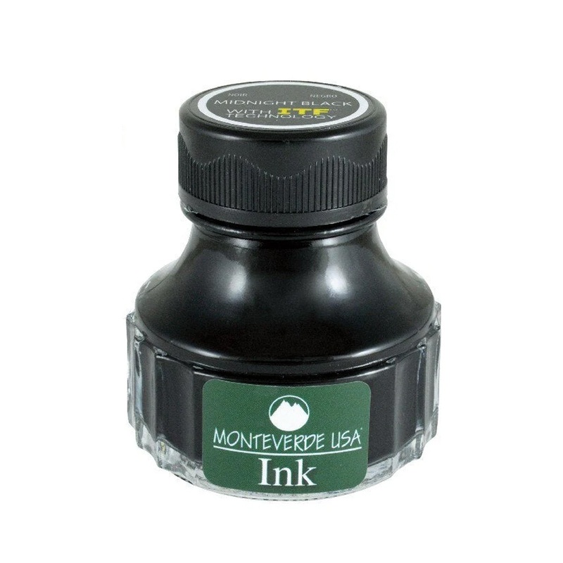 Monteverde Midnight Black Ink Bottle - 90ml