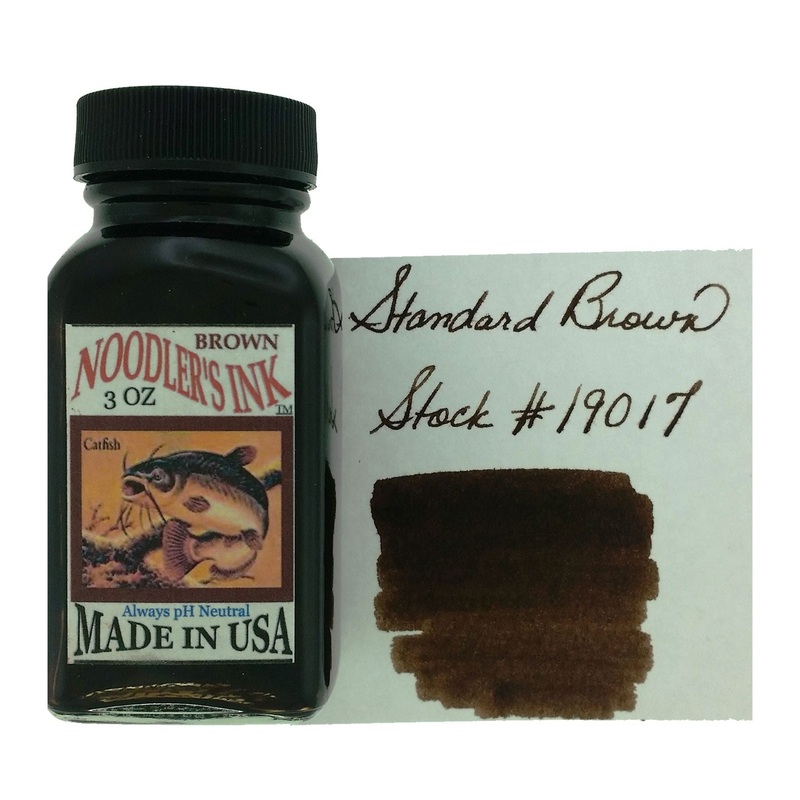Noodler's 19017 Standard Brown Ink Bottle - 88ml