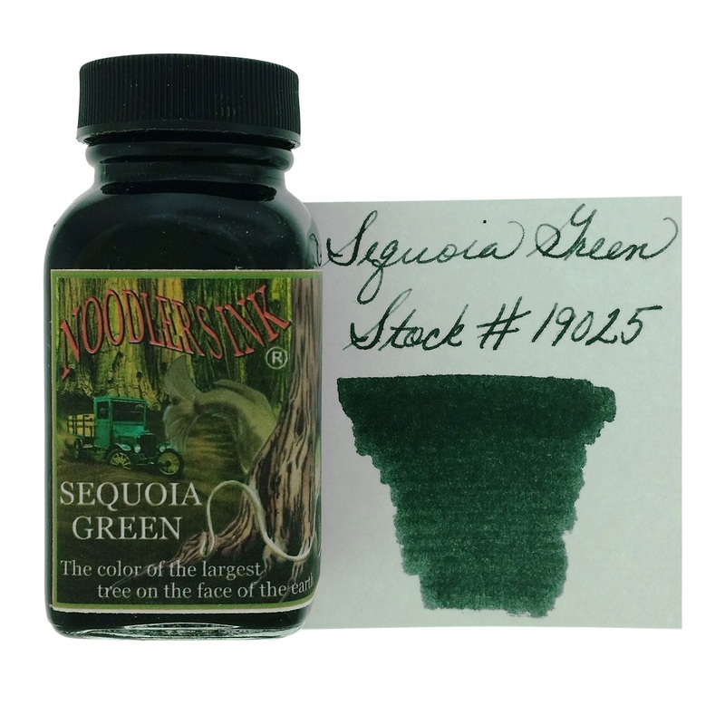 Noodler's 19025 Sequoia Green Ink Bottle - 88ml