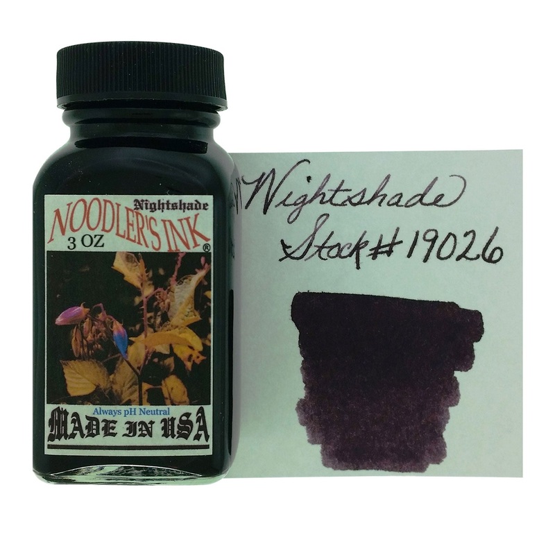 Noodler's 19026 Nightshade Ink Bottle, Purple - 88ml