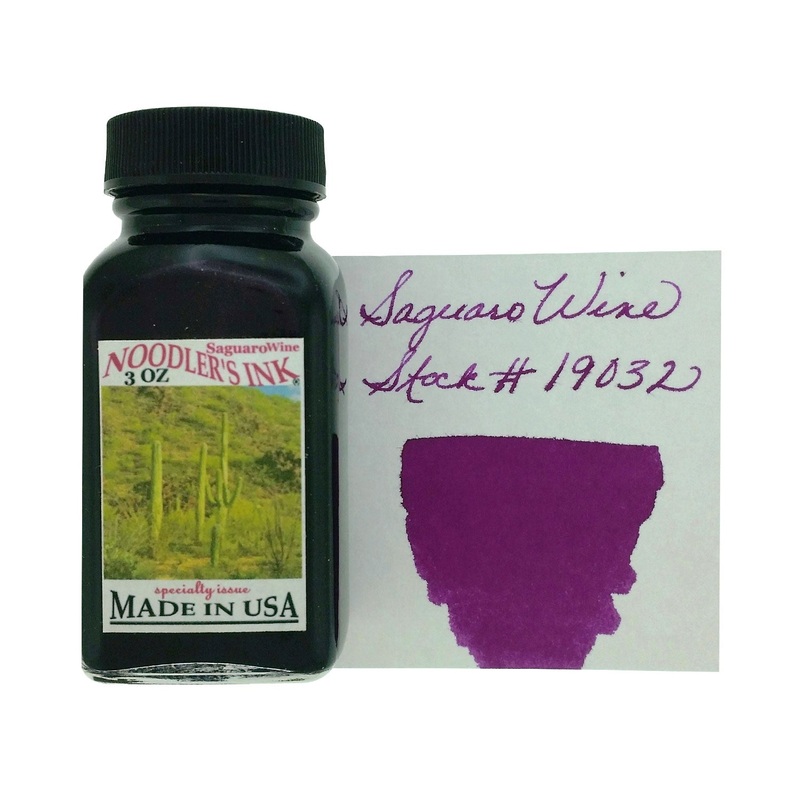 Noodler's 19032 Saguaro Wine Ink Bottle, Pink - 88ml