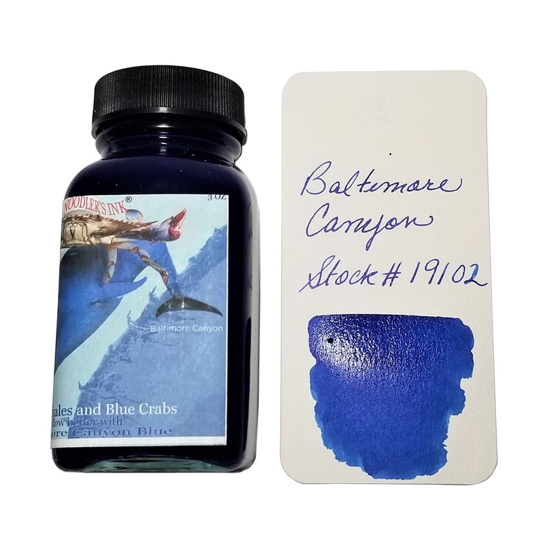 Noodler's 19102 Baltimore Canyon Ink Bottle, Blue - 88ml