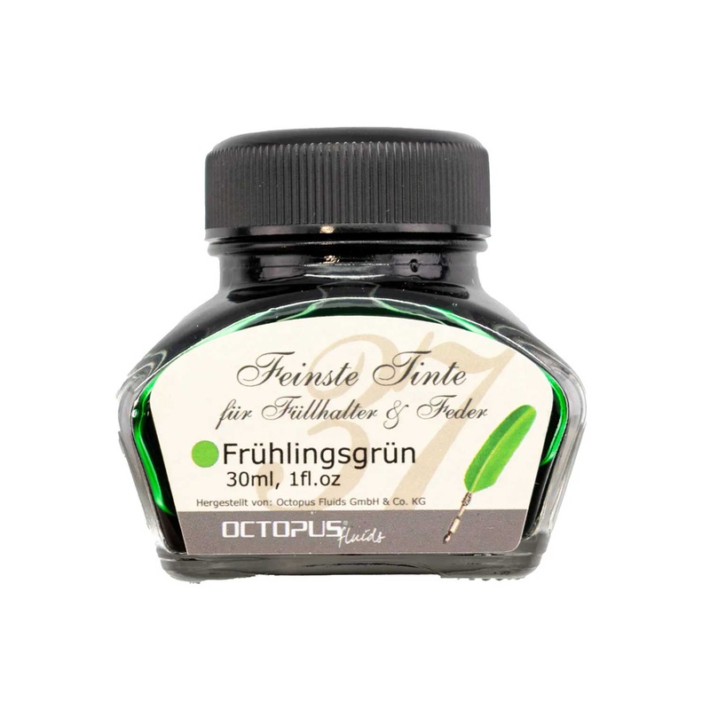 Octopus Classic Fruhlingsgrun Ink Bottle, Spring Green - 30ml