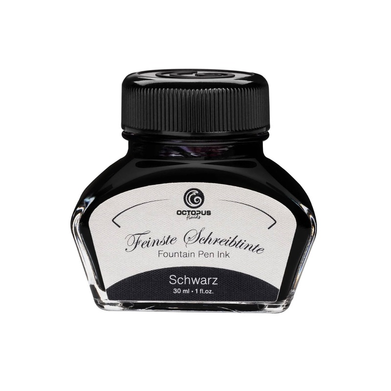 Octopus Classic Schwarz Ink Bottle, Black - 30ml
