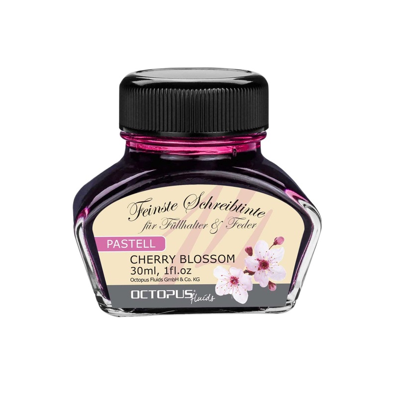Octopus Pastel Cherry Blossom Ink Bottle - 30ml