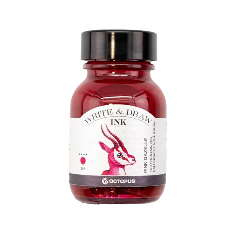 Octopus Write & Draw Ink Bottle, Pink Gazelle - 50ml