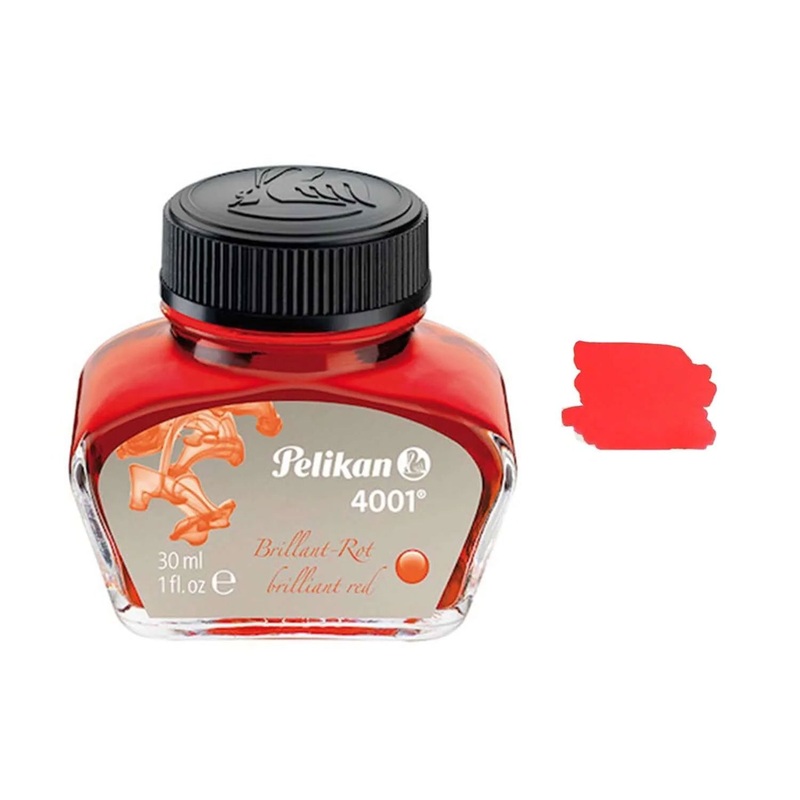 Pelikan 4001 Ink, Brilliant Red - 30ml