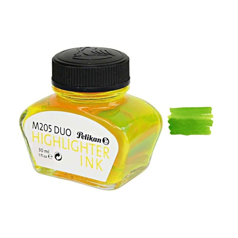 Pelikan Duo Highlighter Ink Bottle, Yellow - 30ML