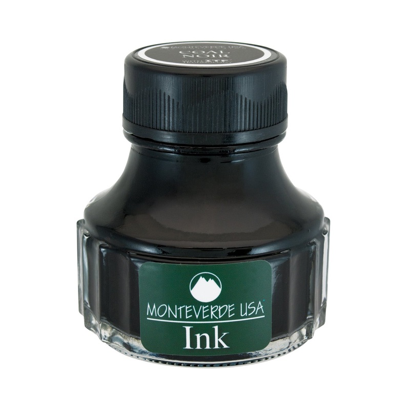 Monteverde Coal Noir Ink Bottle, Grey - 90ml