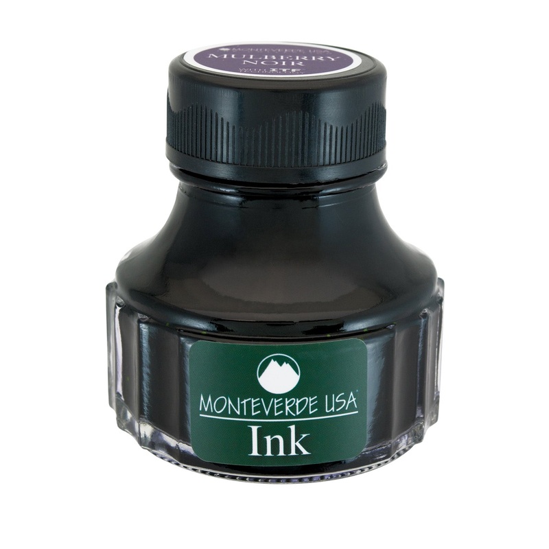 Monteverde Mulberry Noir Ink Bottle, Purple - 90ml