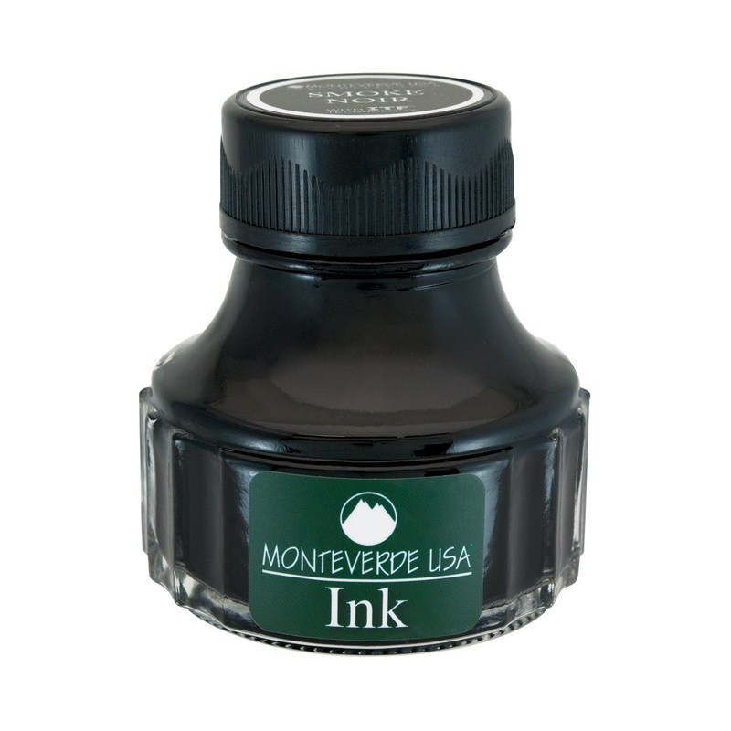 Monteverde Smoke Noir Ink Bottle, Grey - 90ml