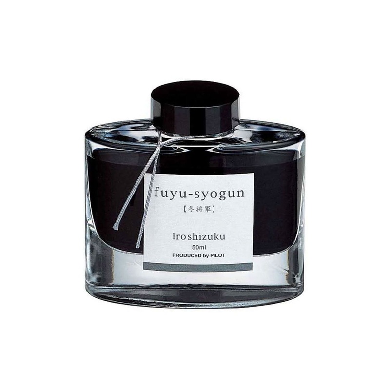 Pilot Iroshizuku Ink Bottle, Fuyu Syogun (Grey) - 50ml
