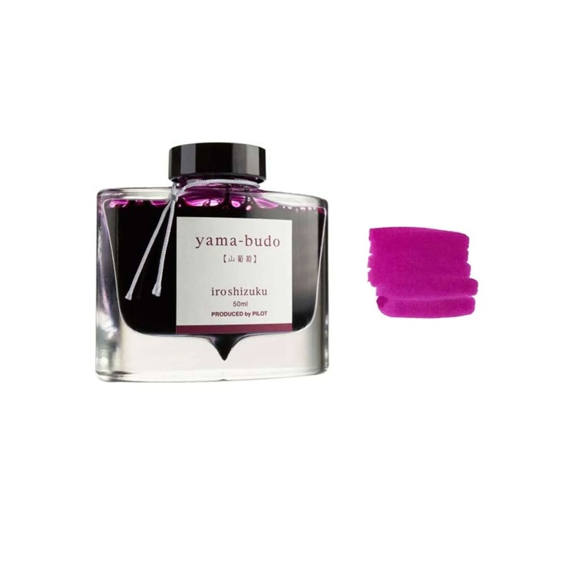 Pilot Iroshizuku Ink Bottle, Yama Budo (Purple) - 50ml