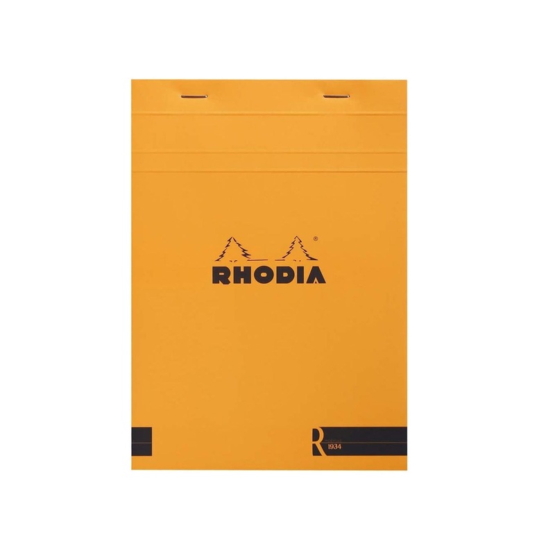 Rhodia No.16 Le R Orange Notepad - A5, Plain