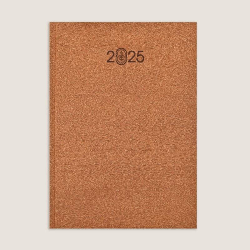 Scholar Eco 2025 B5 Daily Planner  Brown